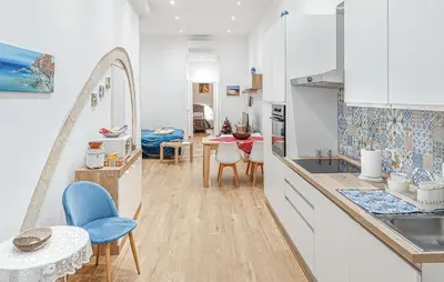 Cucina o angolo cottura di 1 Bedroom Amazing Home In Siracusa