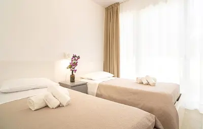 Letto o letti in una camera di Gorgeous Apartment In Marzamemi