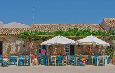 Ristorante o altro punto ristoro di Stunning Apartment In Marzamemi With Wifi
