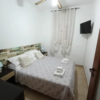 Letto o letti in una camera di Home Stella