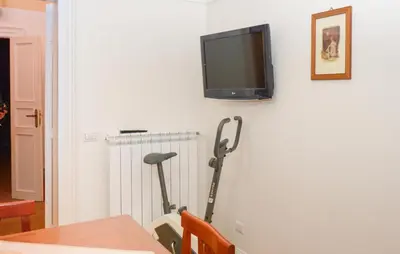 TV o dispositivi per l'intrattenimento presso 2 Bedroom Lovely Apartment In Modica