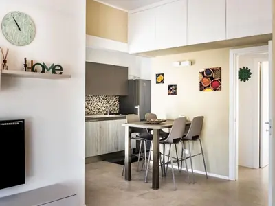 Cucina o angolo cottura di Holiday Home Villa 'Gesamte Struktur by Interhome