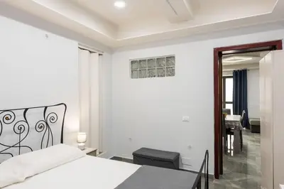 Letto o letti in una camera di Le Dimore del centro - Ursino