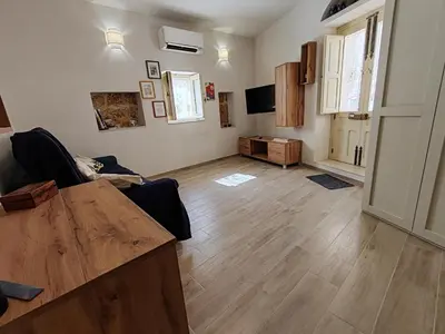 TV o dispositivi per l'intrattenimento presso Appartamento alla Immacolata Noto Centro Storico