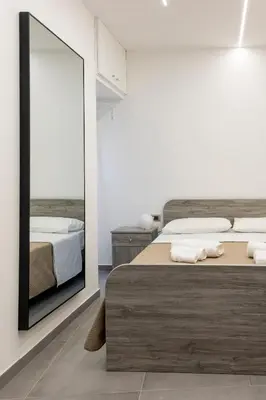 Letto o letti in una camera di Cinere Ursino