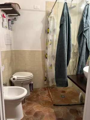Bagno di Casa di Kasia gataway apartment in Ortigia