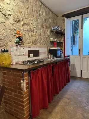Cucina o angolo cottura di Casa di Kasia gataway apartment in Ortigia