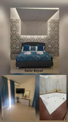 Letto o letti in una camera di New Golden house sicily