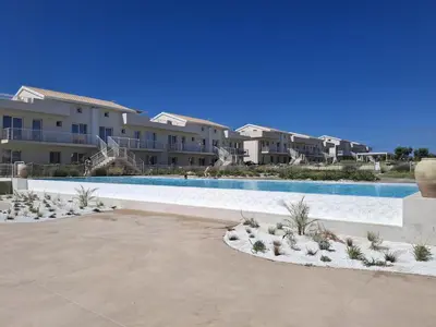 Piscina di Casa Dalia - appartamento a Marzamemi, vista mare o nelle vicinanze