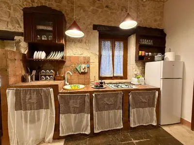 Cucina o angolo cottura di Casa del Borgo