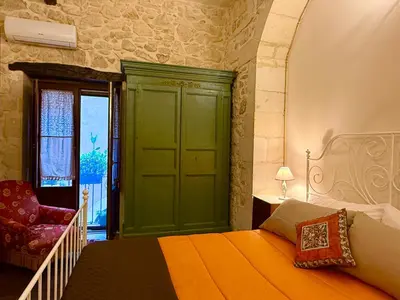 Area soggiorno di Casa del Borgo
