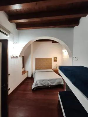 Letto o letti in una camera di Ortigia Mare