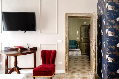 TV o dispositivi per l'intrattenimento presso Ziolì Apartment
