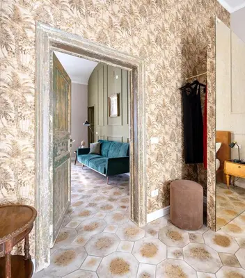 Area soggiorno di Ziolì Apartment