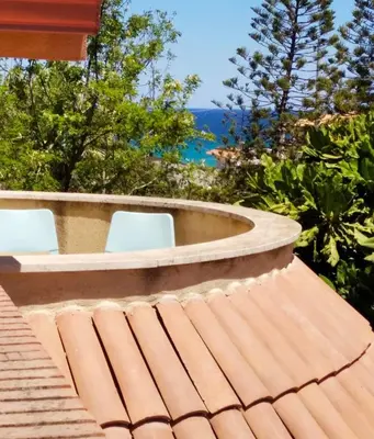 Paesaggio naturale nelle vicinanze della casa vacanze
