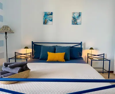 Letto o letti in una camera di Vista Maniace