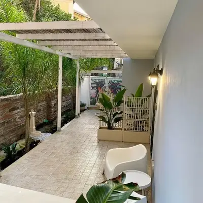 Suite with bathroom and private terrace