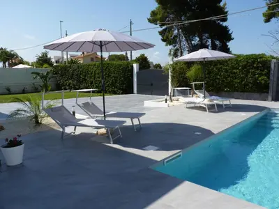 Piscina di Villa Siciliu o nelle vicinanze