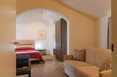 Letto o letti in una camera di Modica Suite
