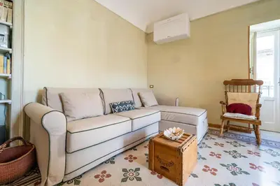 Area soggiorno di Residenza Mistral Ortigia a 2 passi dal mare