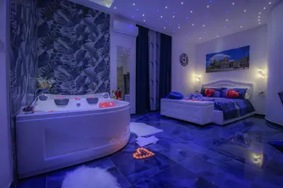 Area soggiorno di Suite Garibaldi urban stay