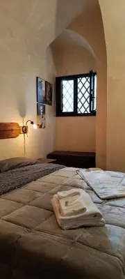 Letto o letti in una camera di Leontini Little House