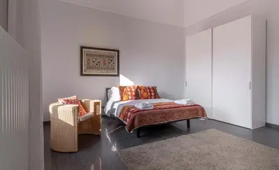 Letto o letti in una camera di Luxury Apt in Ancient Building