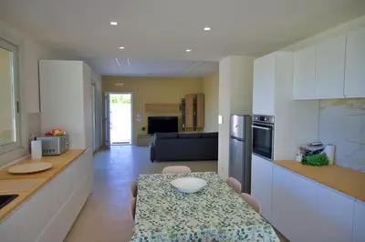 Cucina o angolo cottura di villa Marzia