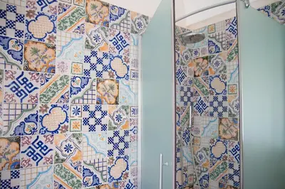 Bagno di Caleidoscopio Bianco