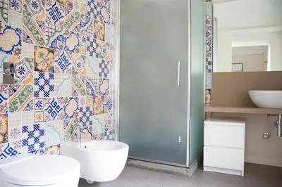 Bagno di Caleidoscopio Bianco