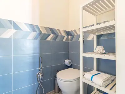 Bagno di Apartment Oneiro- Unterkunft am Strand mit großer Terrasse by Interhome