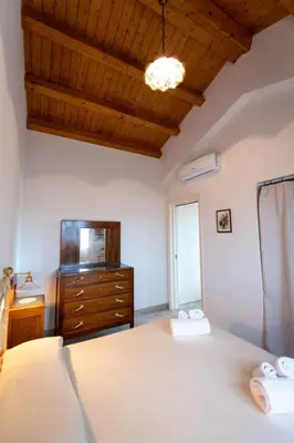 Letto o letti in una camera di Apartment Wohnung Il Mandorlo by Interhome