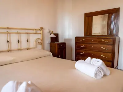 Letto o letti in una camera di Apartment Wohnung Il Mandorlo by Interhome