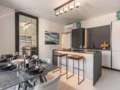 Cucina o angolo cottura di Apartment mit Terrasse by Interhome