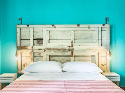 Letto o letti in una camera di Holiday Home Villa Scrusciu Ri Mari- privater Pool- Noto by Interhome