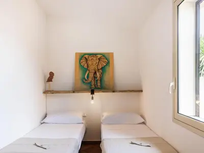 Letto o letti in una camera di Holiday Home Villa Scrusciu Ri Mari- privater Pool- Noto by Interhome