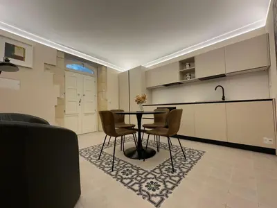 Cucina o angolo cottura di Romantico bilocale ad Ortigia