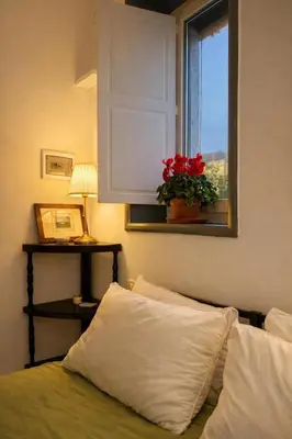 Letto o letti in una camera di Casa Failla