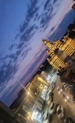 Vista generica su Catania o vista sulla città dall'interno dell'appartamento