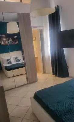Letto o letti in una camera di Palestro apartament