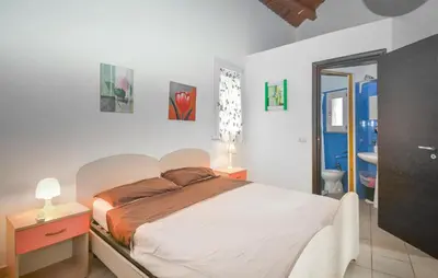 Letto o letti in una camera di Casa Giulia 8