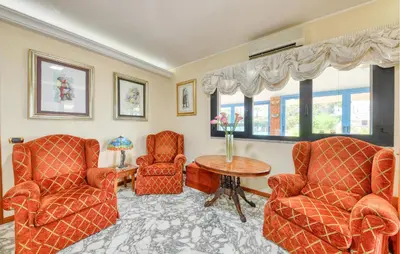 Area soggiorno di Luxurious Home In Siracusa
