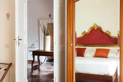 Letto o letti in una camera di Francalanza City Rooms