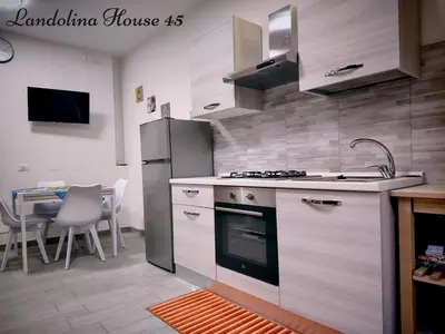 Cucina o angolo cottura di Landolina House 45
