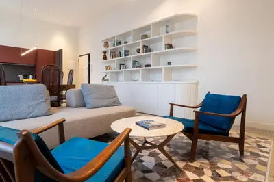 Area soggiorno di Residenza 2 Venti by Ortigia Apartments