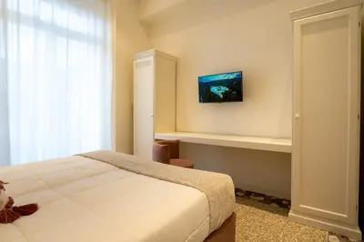 TV o dispositivi per l'intrattenimento presso Residenza 2 Venti by Ortigia Apartments