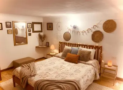 Letto o letti in una camera di La Casetta di Lu