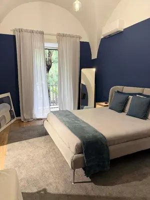 Letto o letti in una camera di Casa Vanagghi