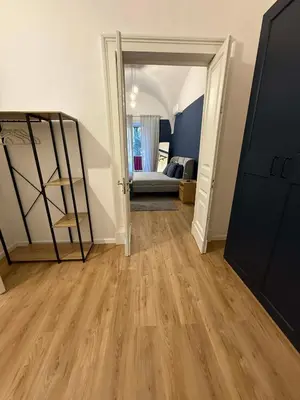 Letto o letti in una camera di Casa Vanagghi