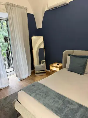Letto o letti in una camera di Casa Vanagghi